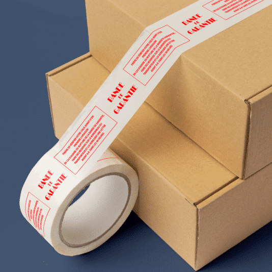 Ruban d'emballage à texte pour vos colis - SIPP
